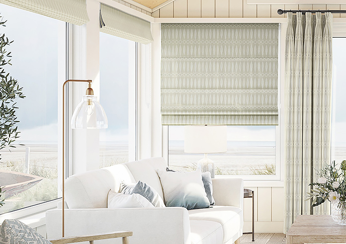 Nazca, Almond - Roman Blind - Image 3